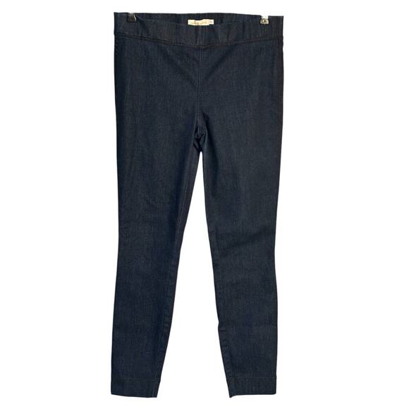 Tory Burch Sz 28 Pull On‎ Stretchy Denim Legging Dark Wash Jegging Elastic Waist - Picture 1 of 14